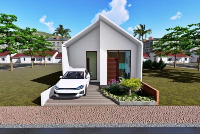 Desain rumah type 21 60