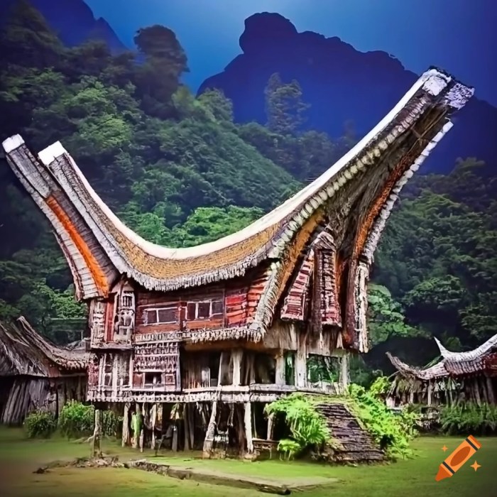 Desain rumah toraja modern