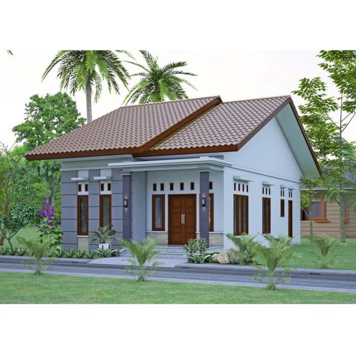 Rumah denah lantai lahan 10x12 ukuran 9x12 minimalis m2 bangun 1005 gambar setengah jasa ruang desainrumah123 taman sketsa