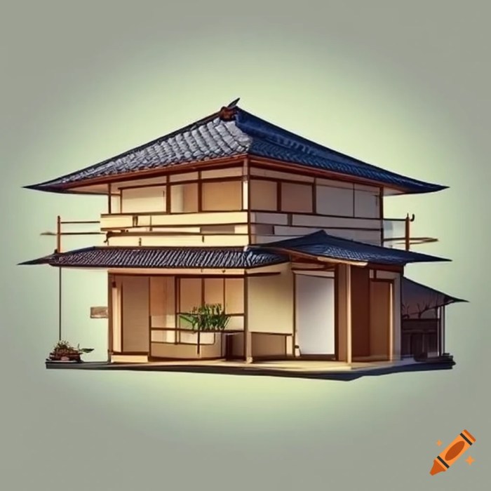 Desain rumah orang jepang