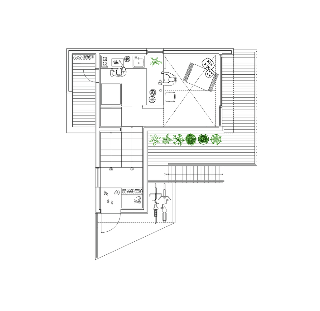 Seoul house obba 50m2 dezeen korea loft cats built architecture square homes couple apartment architects designboom newlywed daylit affordable feet