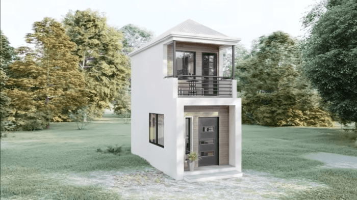 Desain rumah minimalis ukuran tanah 50 meter