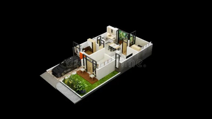 Desain rumah minimalis ukuran 7x12