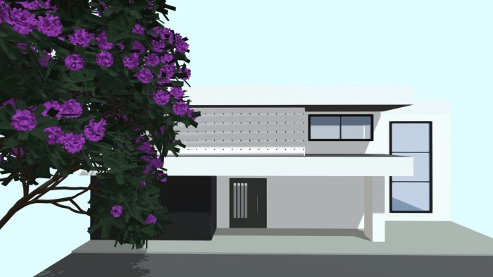 Desain rumah sketchup 2015