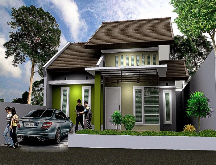 Desain rumah minimalis type 45 70