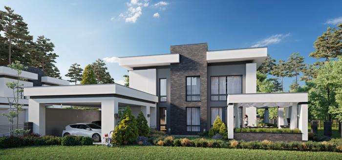 Desain rumah minimalis luas tanah 120 m2