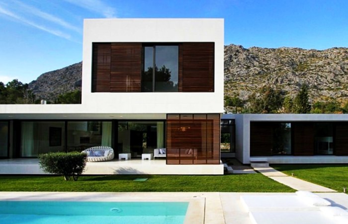 House minimalist modern storey bedrooms bedroom exterior designs houseanddecors two white