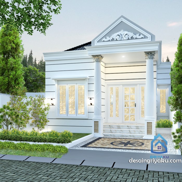 Gambar desain rumah type 60