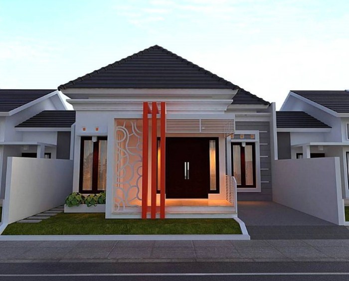 Rumah lantai denah minimalis sederhana 6x12 type contoh house dari plans modern small dan artikel floor