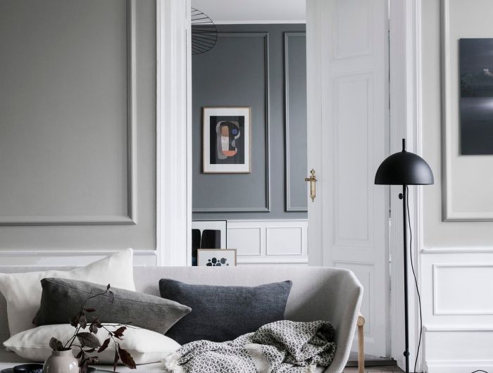 Grey living room ideas go decor inspiration dark global simon whitmore credit dove